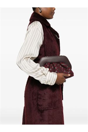Borsa a tracolla Tia marrone scuro THE MOIRE' | TMFW25TMWSUE109EBONY